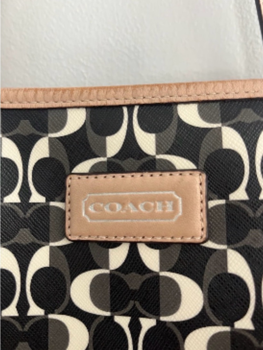 COACH Park Metro Dream Retro Mod Tote - Picture 4 of 6